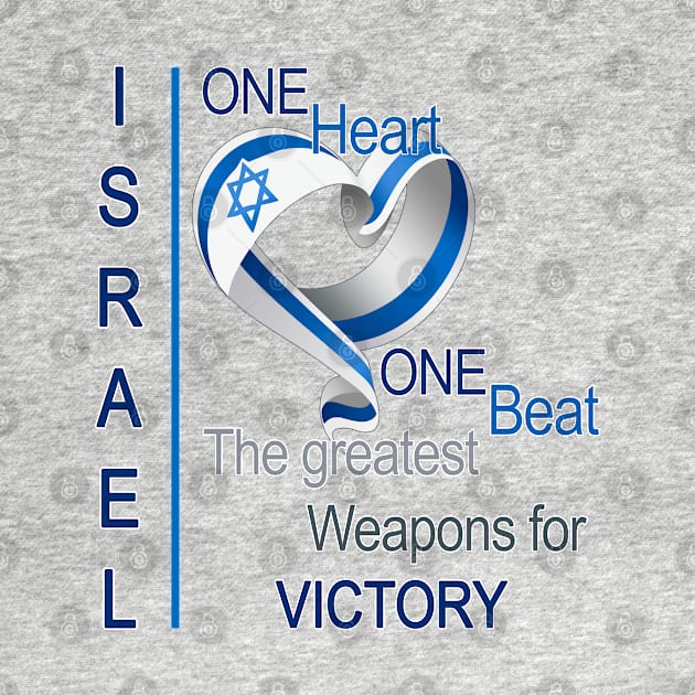 Shirts in solidarity with Israel by Fashioned by You, Created by Me A.zed